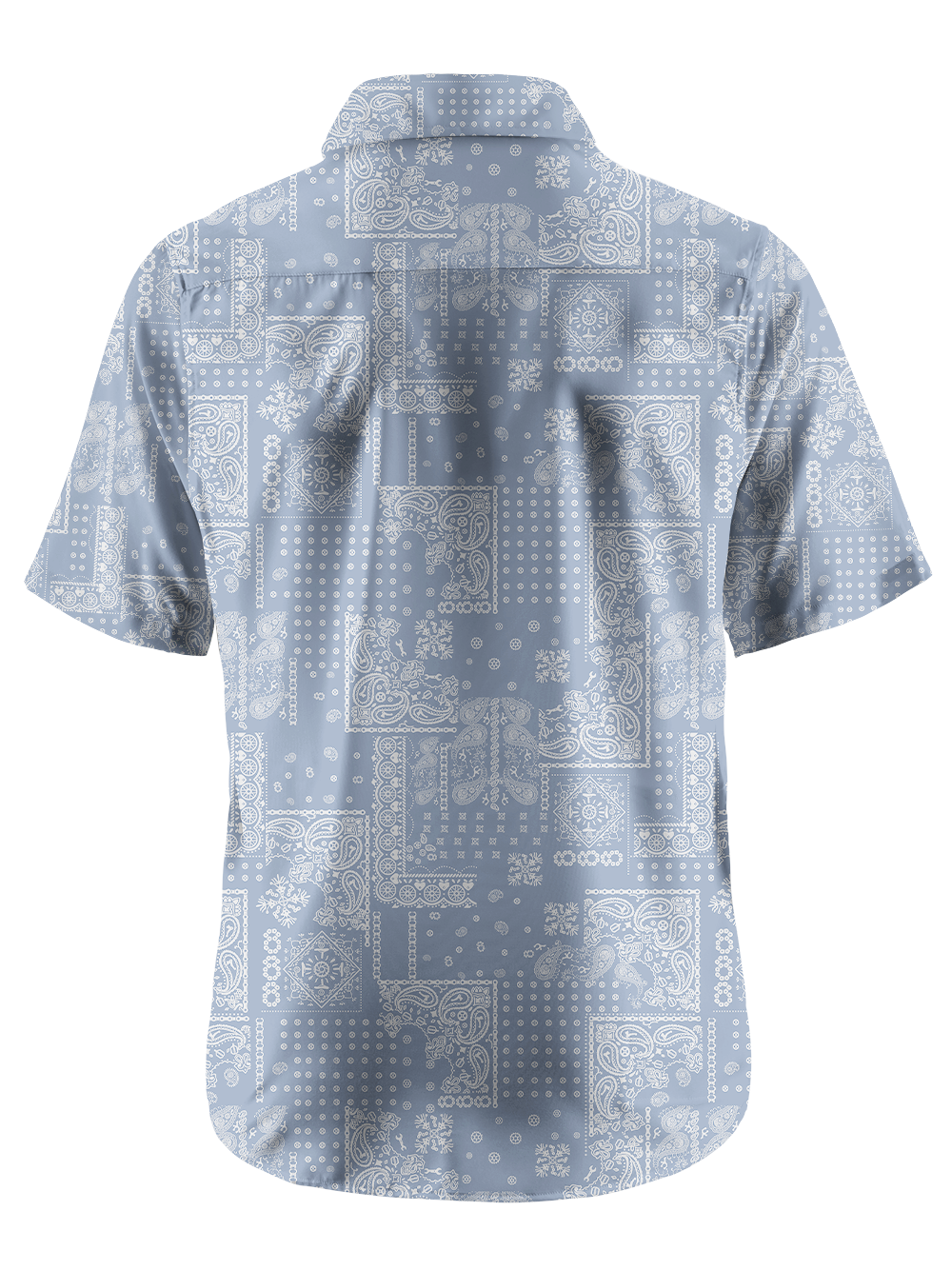 Orionride Cashew Flower Of Wealth Zipper Pockets Ultra Lightweight Short Sleeves Gravel Shirt