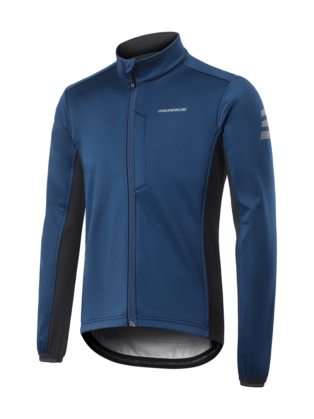 Orionride Winter Windproof and Water-Resistant Fleece Cycling Jacket Black