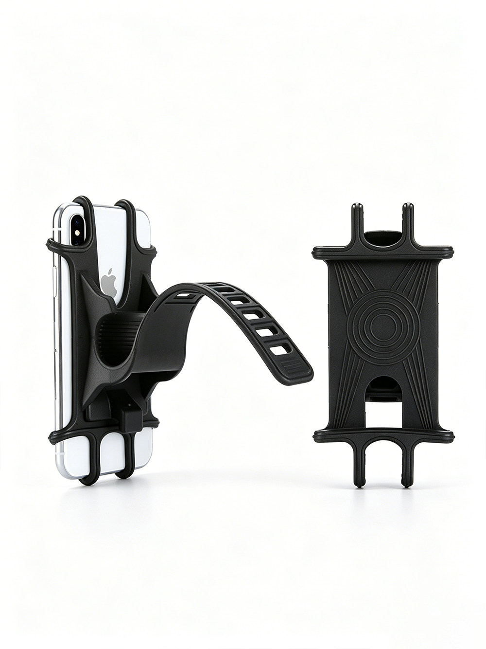 Orionride Anti-Vibration Silicone Phone Holder For Bike Stem Fits 4.0"–6.0" Phones