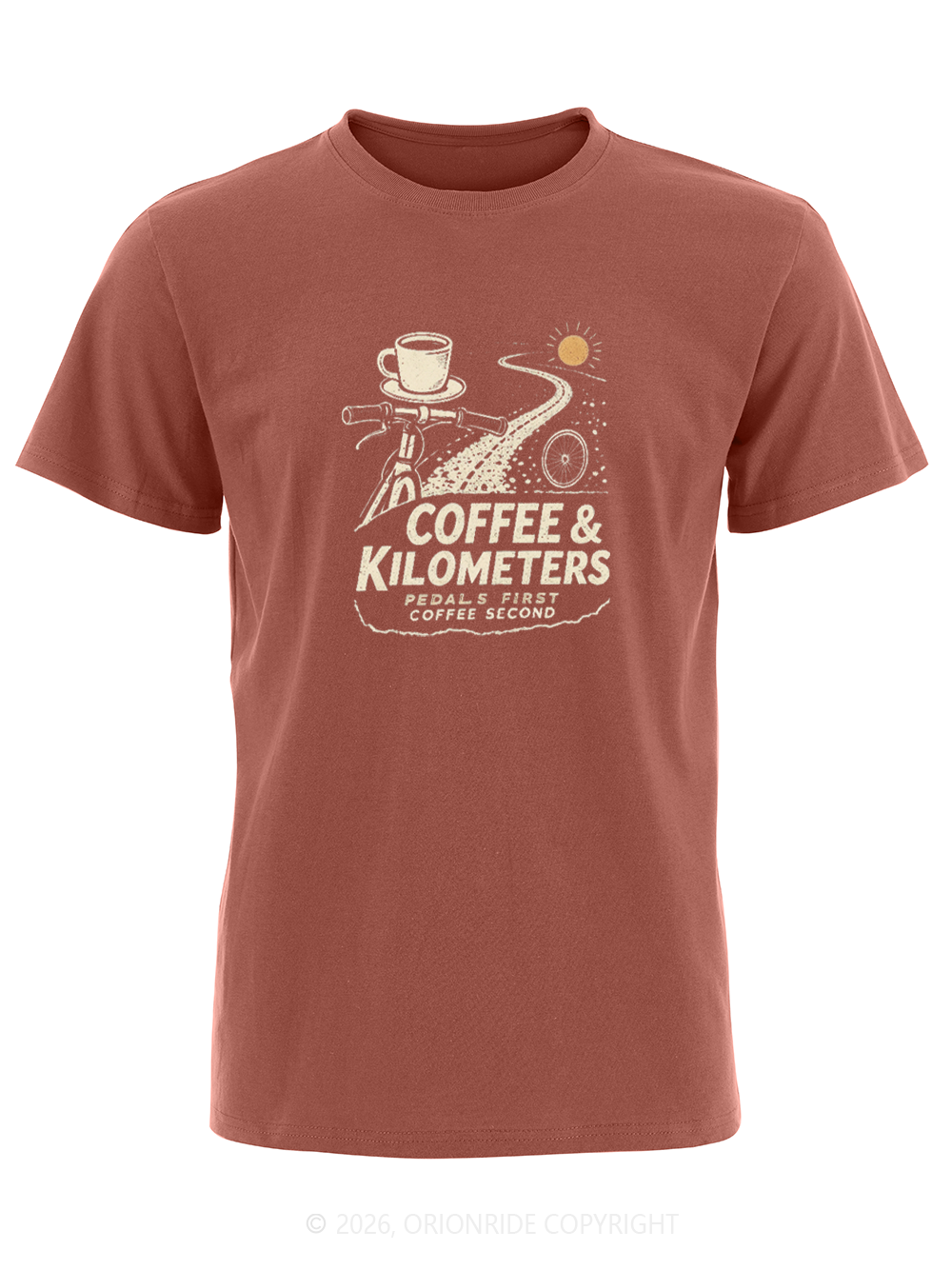 Orionride Road Coffee Ride Short Sleeves Bike T-Shirt