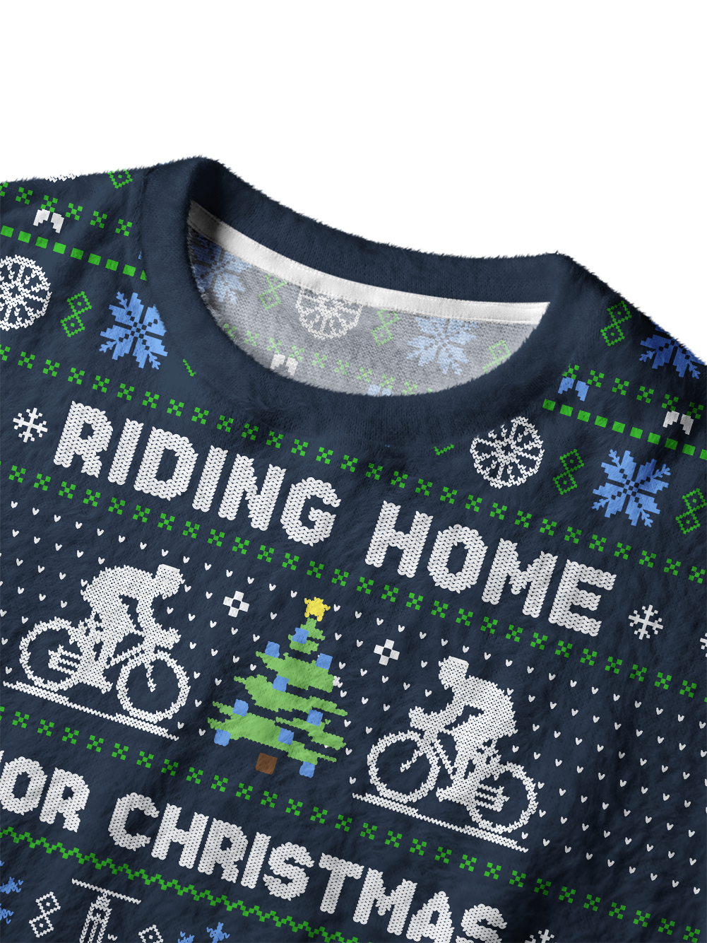Orionride Riding Home For Christmas Men's Sweaters
