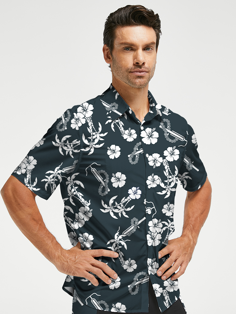 Orionride Wheel Garlands Zipper Pockets Ultra Lightweight Short Sleeves Gravel Shirt