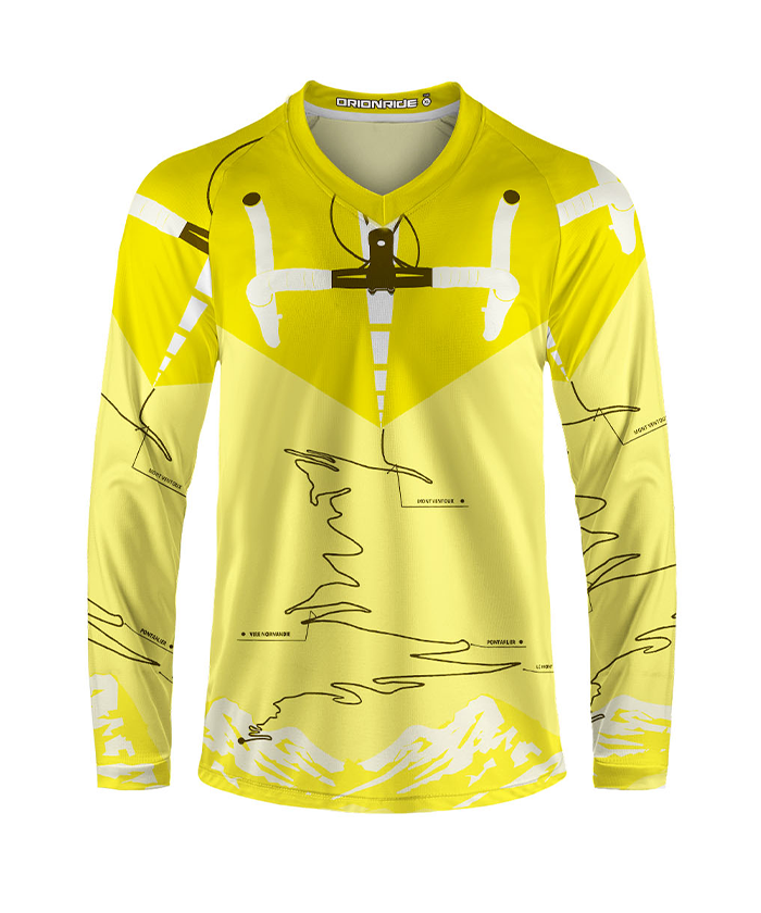Orionride Roadmap Long Sleeve Downhill Jersey