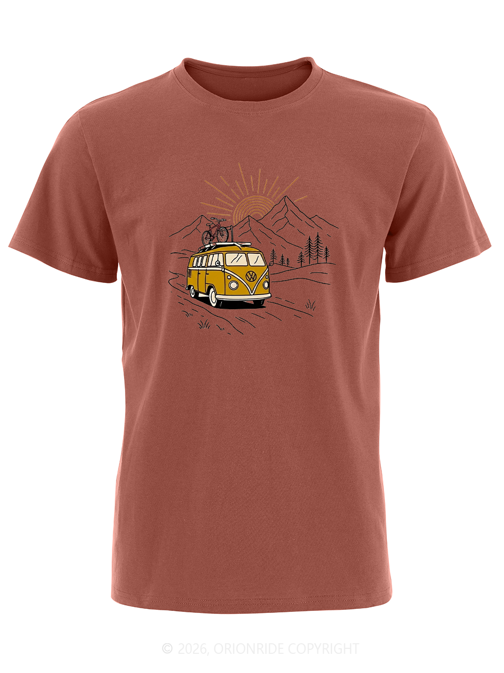 Orionride Wilderness Camping Short Sleeves Bike T-Shirt