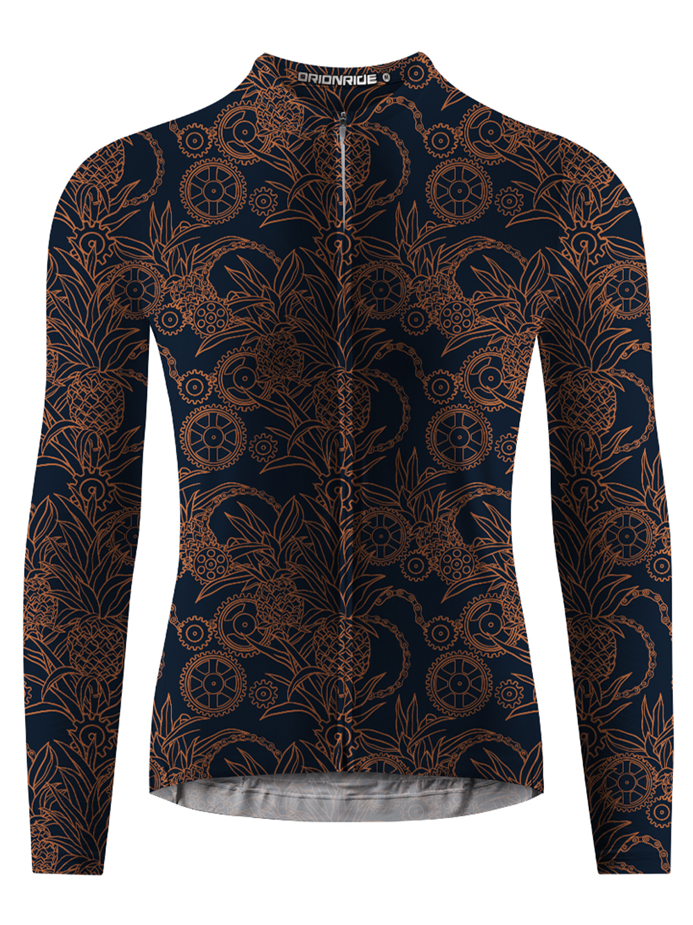 Orionride Pineapple Isle Long Sleeve Cycling Jersey