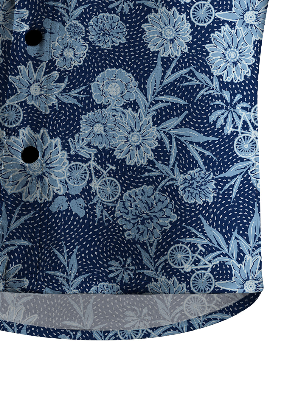 Orionride Flower Room Men's Stretchy Breathable Long Sleeve Gravel Shirt