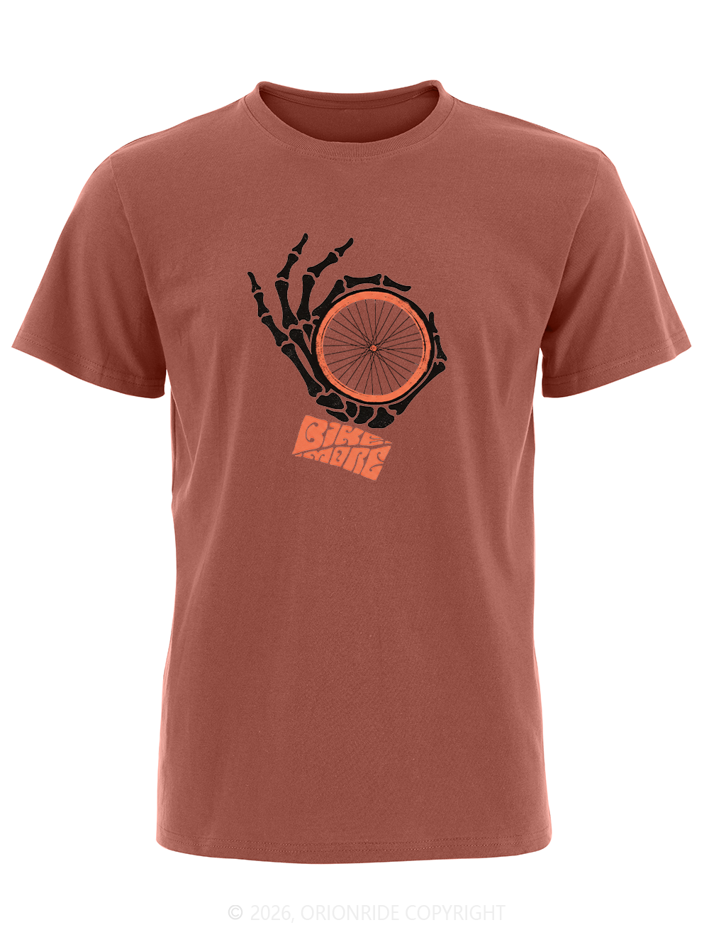 Orionride Skeleton Hand Short Sleeves Bike T-Shirt