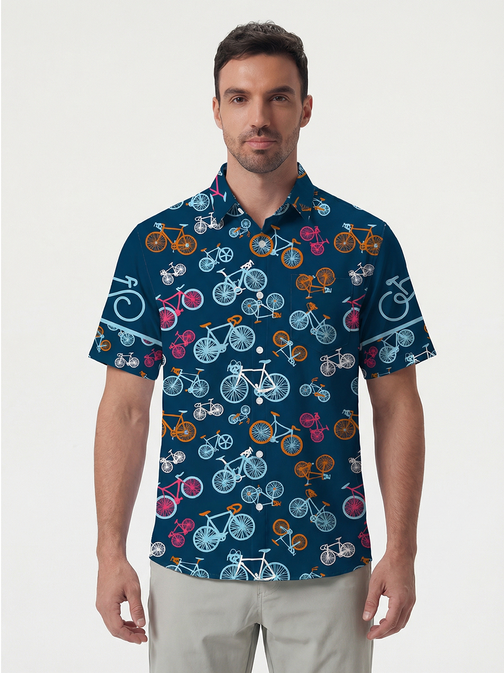 Orionride Phantom Bike Zipper Pockets Ultra Lightweight Short Sleeves Gravel Shirt