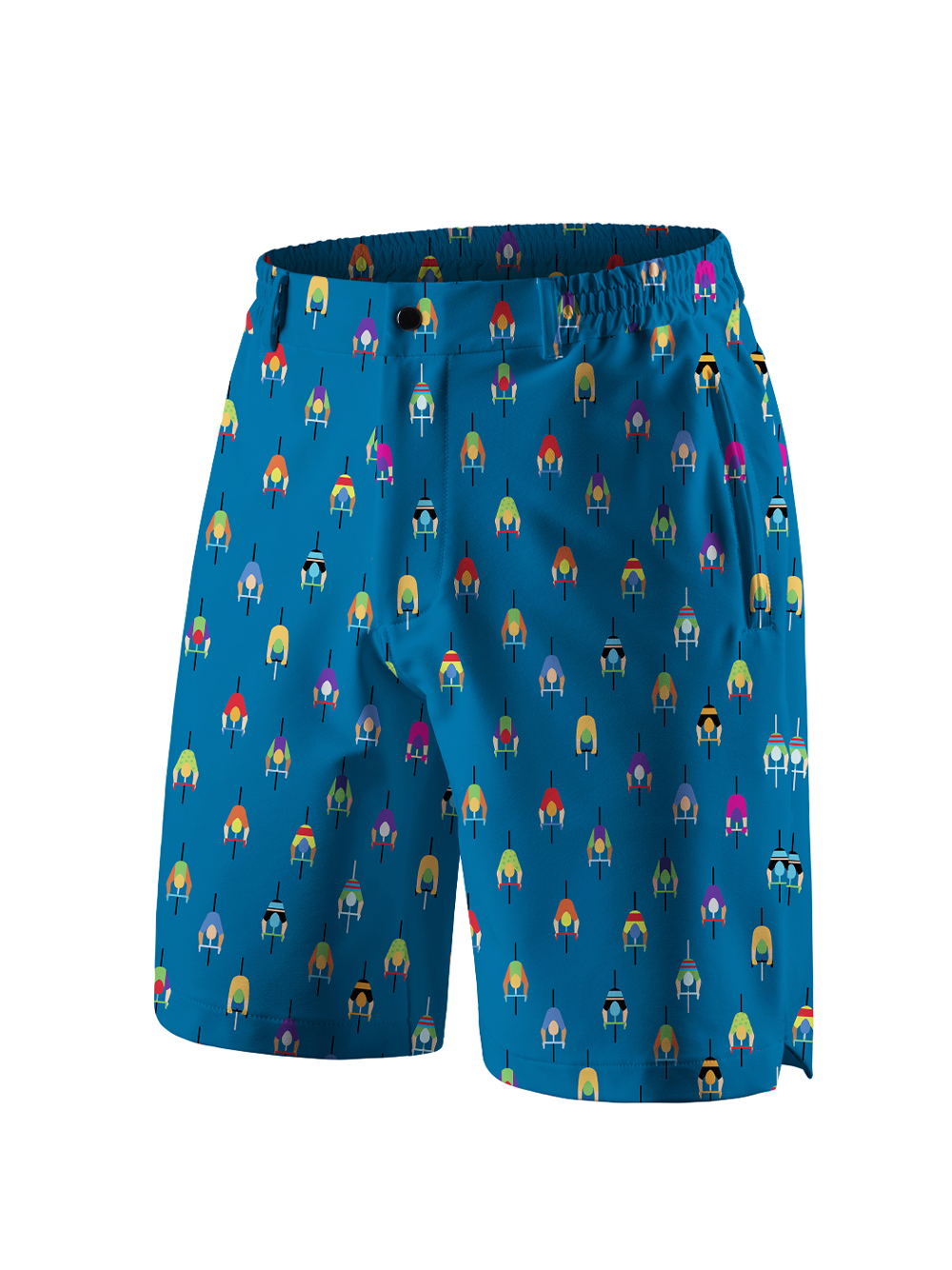 Orionride Urban Cycling Short With 2 Zipper Pockets