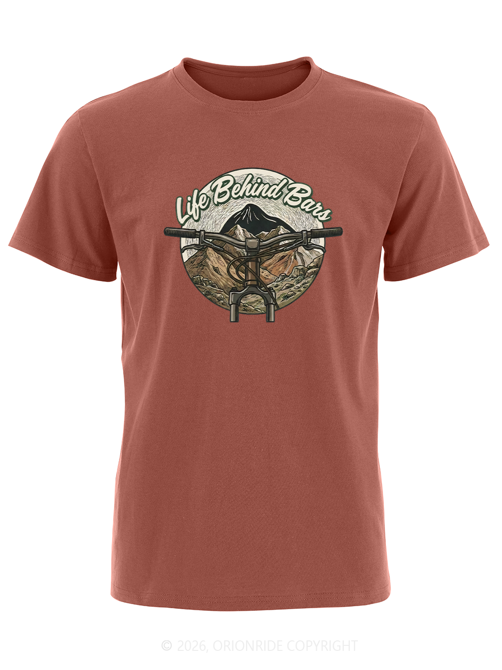 Orionride Handlebars Short Sleeves Bike T-Shirt