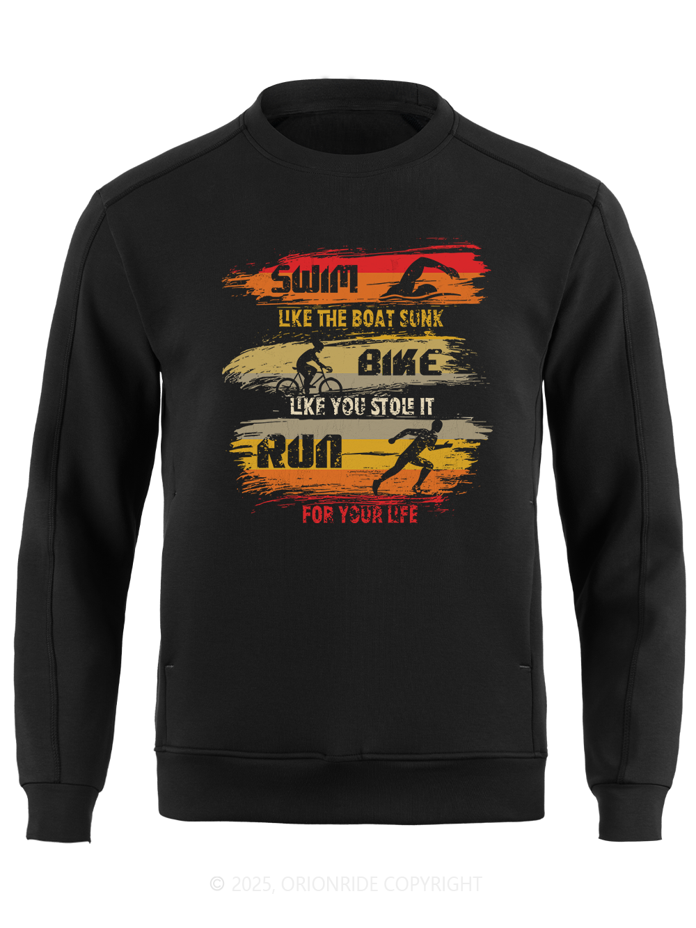 Orionride Triathlon Long Sleeve Bike Sweatshirt