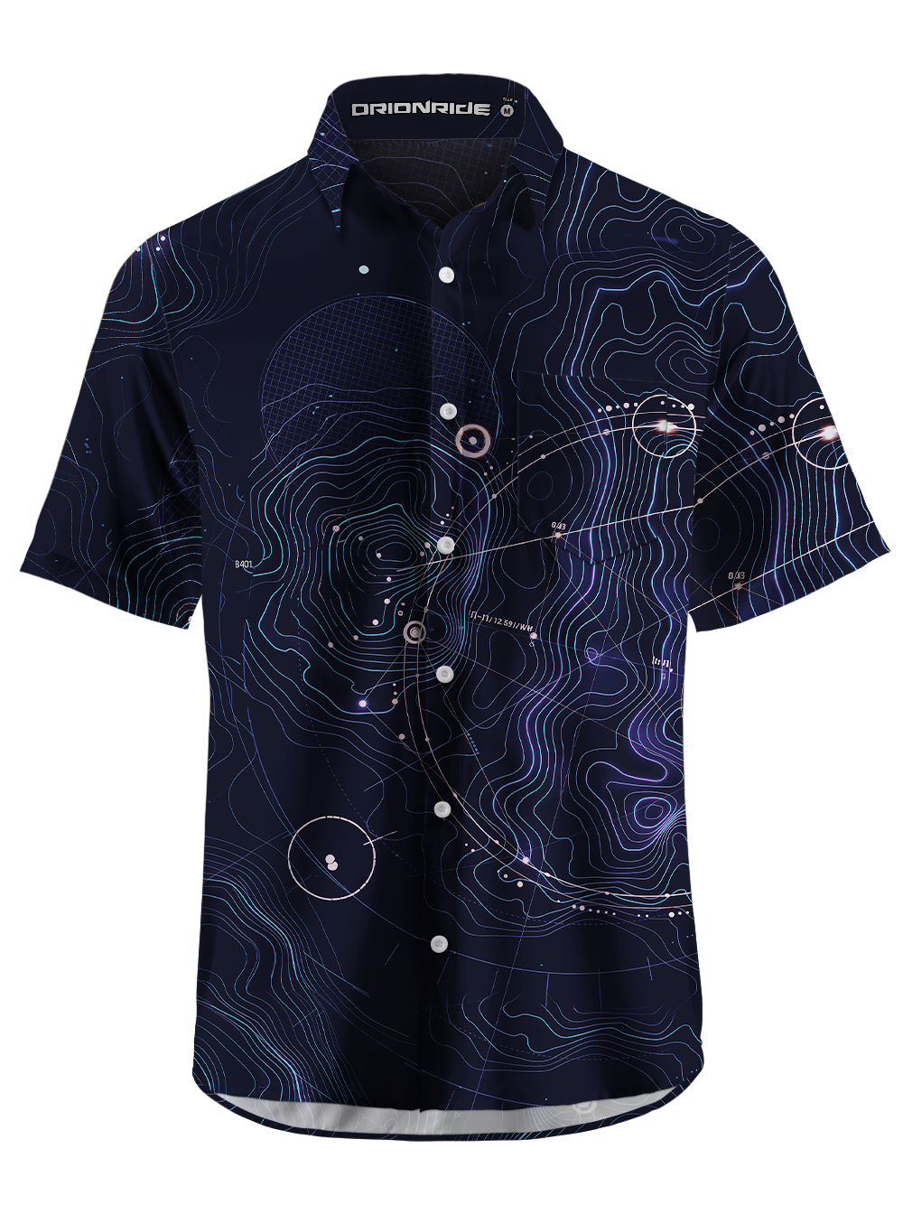Orionride Fluid Trajectory Zipper Pockets Ultra Lightweight Short Sleeves Gravel Shirt