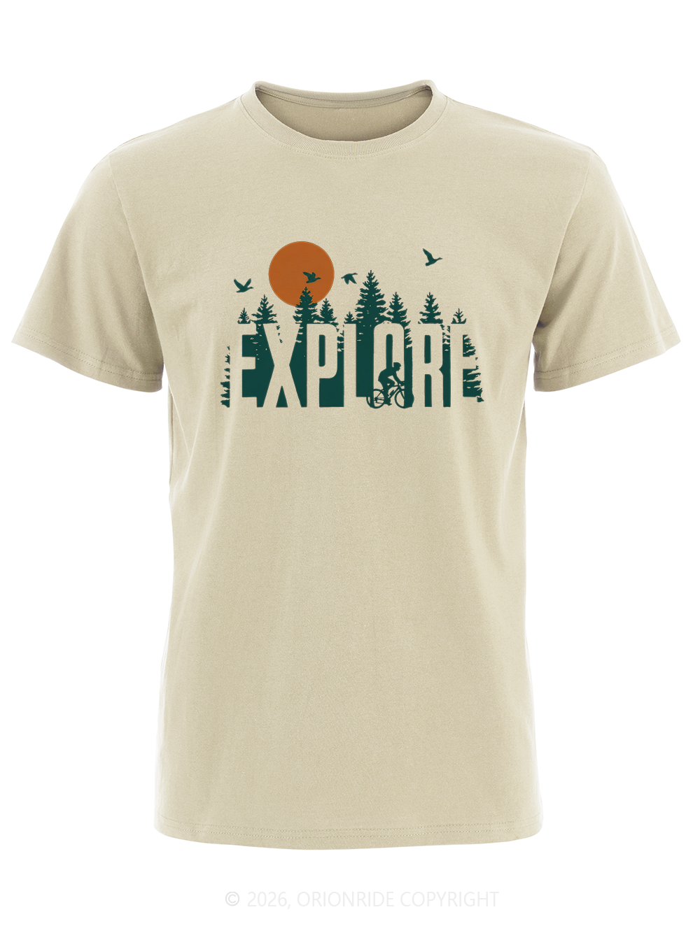 Orionride Cycling Exploration Short Sleeves Bike T-Shirt