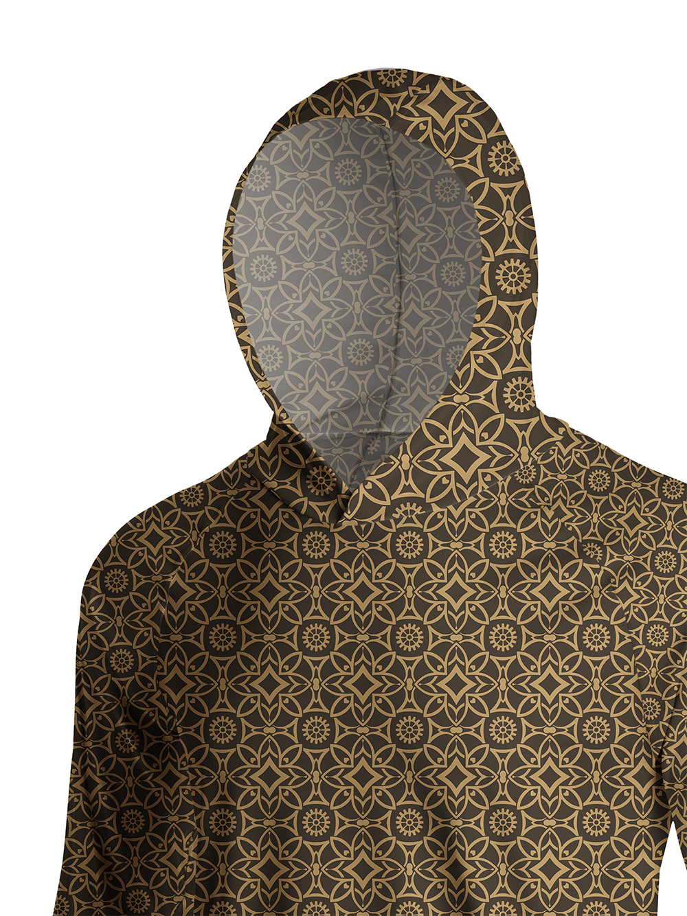 Orionride Taro Leaf Long Sleeve Cycling Hoodie Shirt