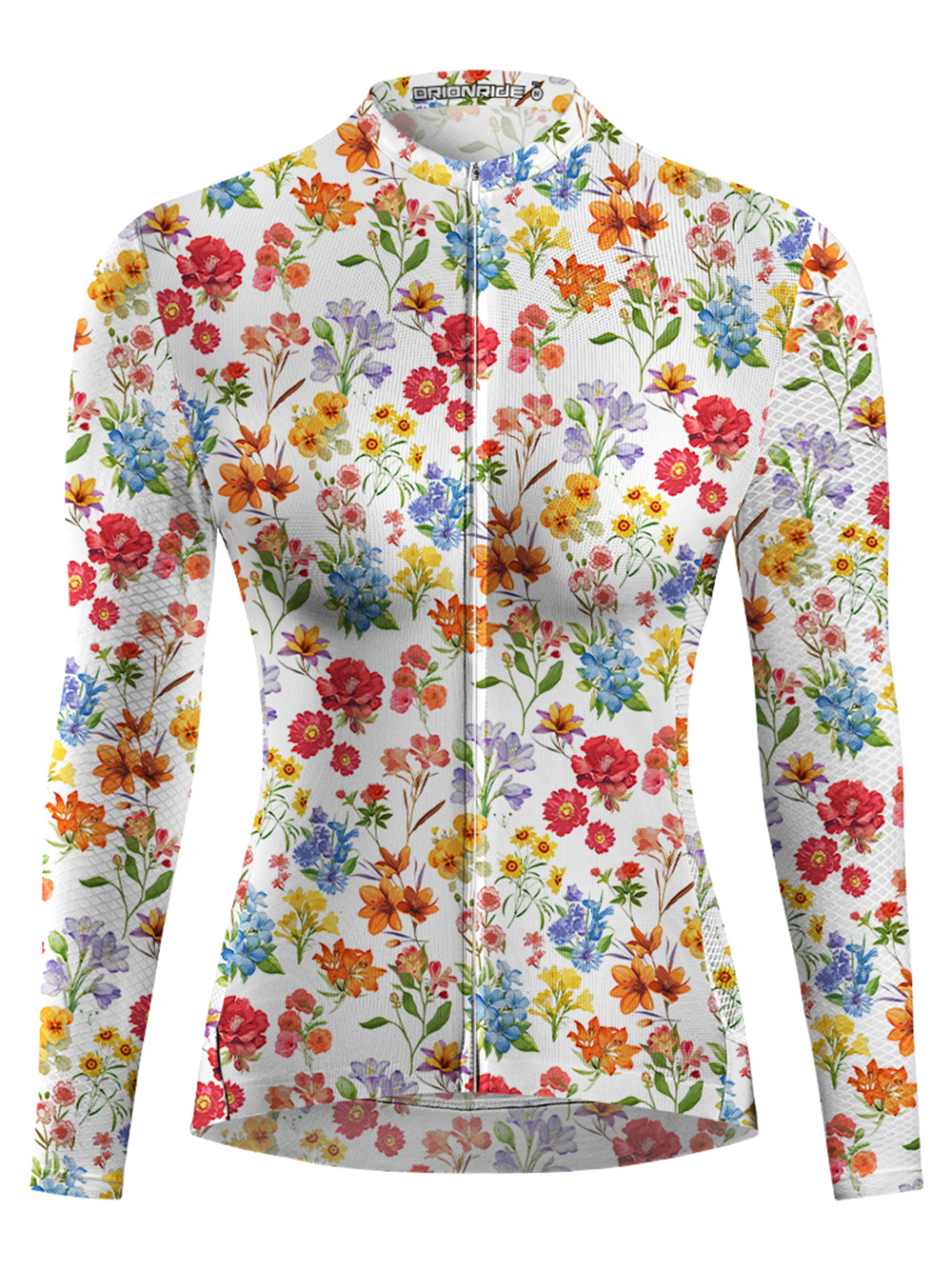 Orionride Sunshine Floral Women's Long Sleeve Cycling Jersey