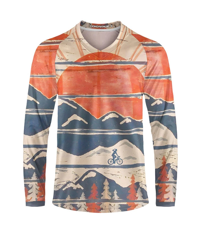 Orionride Winter Pursuits Long Sleeve Downhill Jersey
