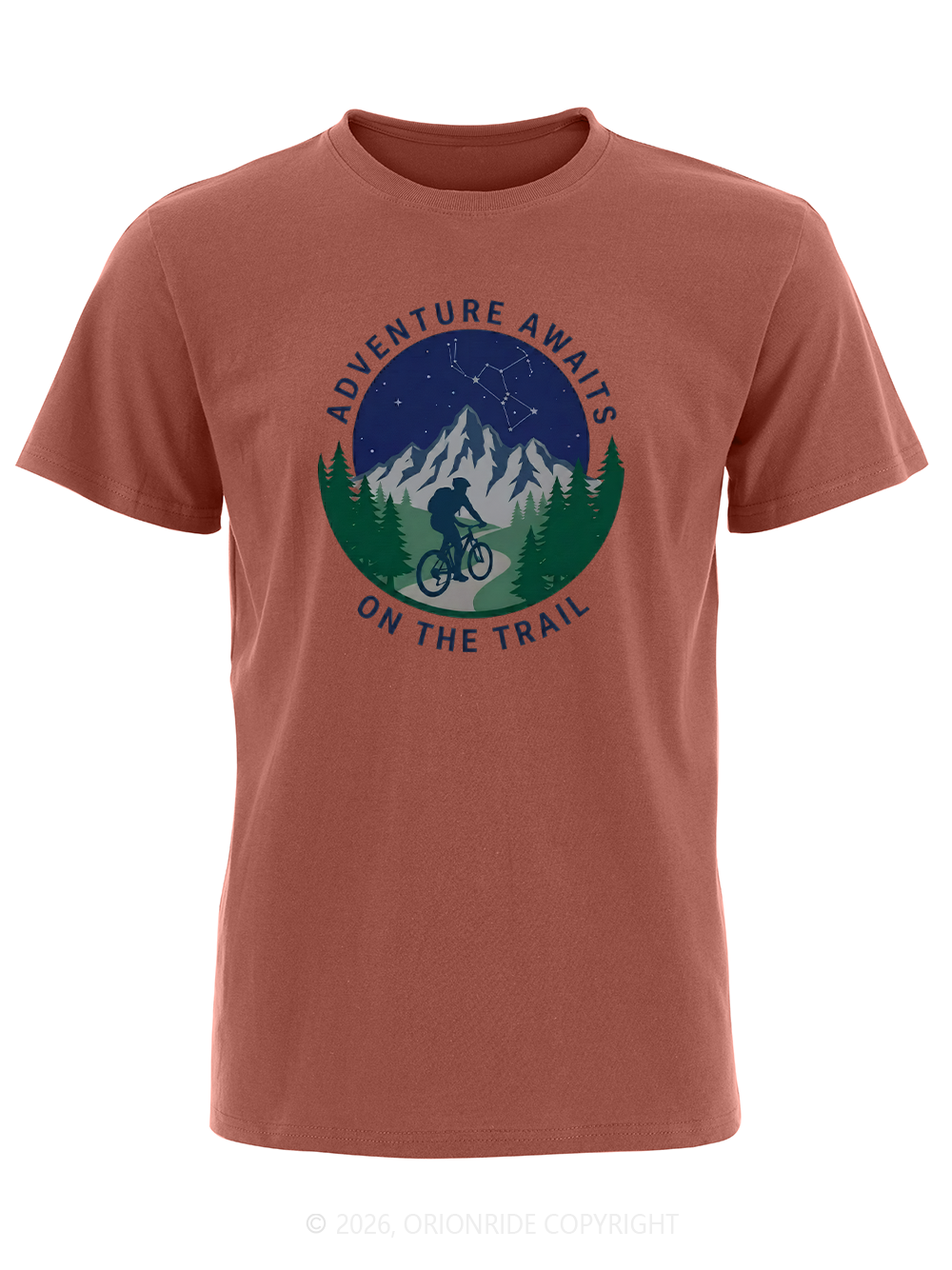 Orionride Cycling Under The Stars Short Sleeves Bike T-Shirt