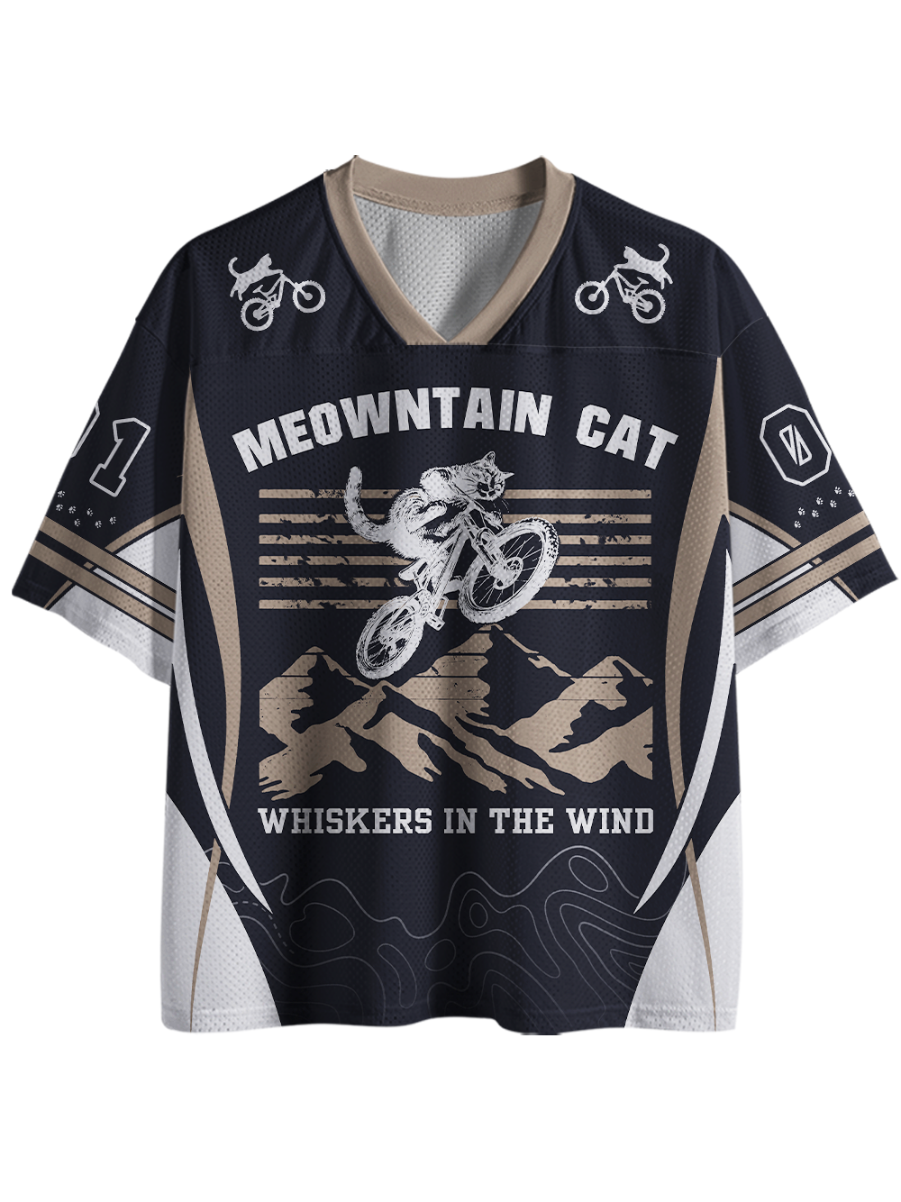 Orionride Meowntain Cat Mesh Jersey