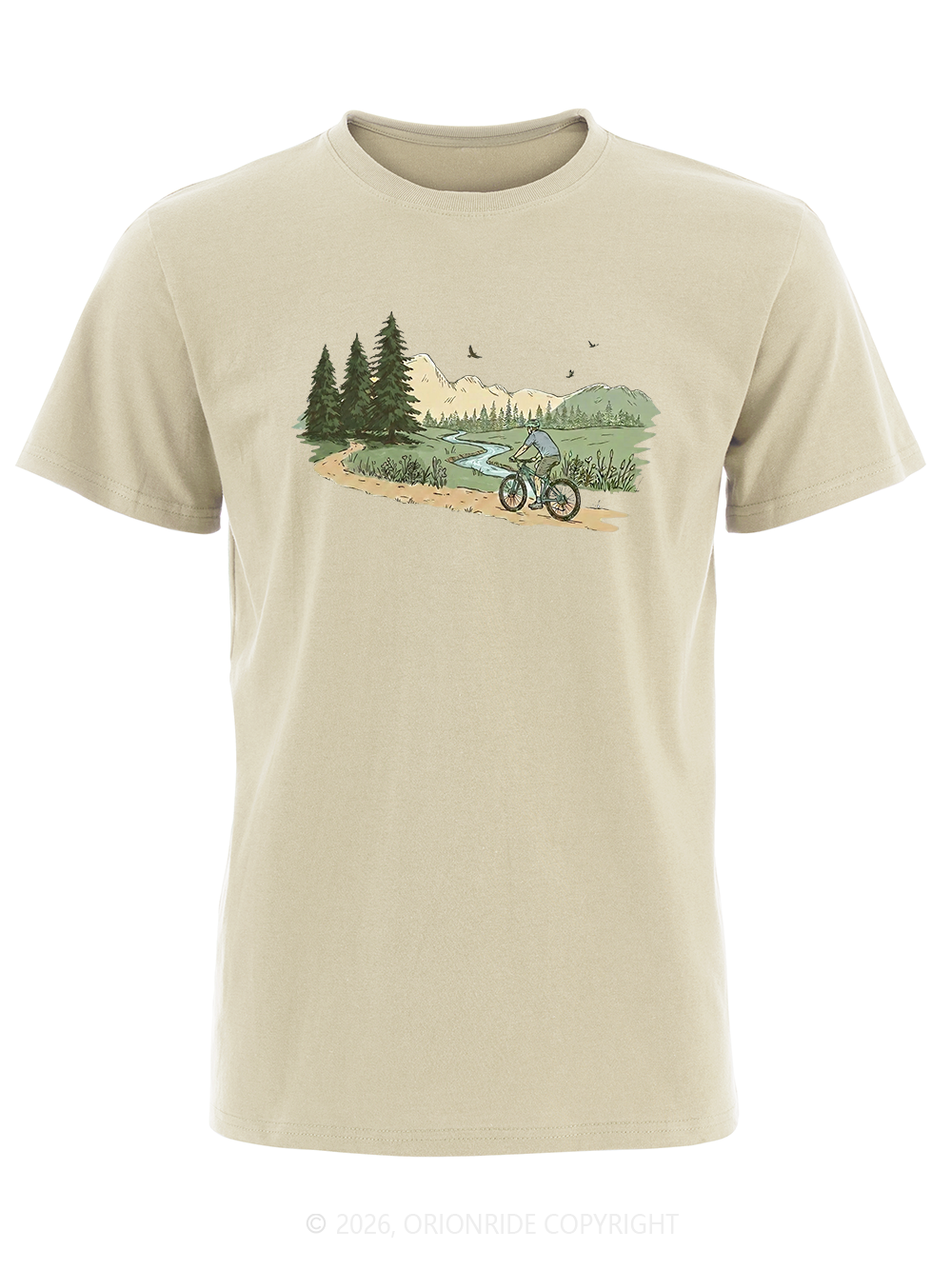 Orionride Quiet Exploration Short Sleeves Bike T-Shirt