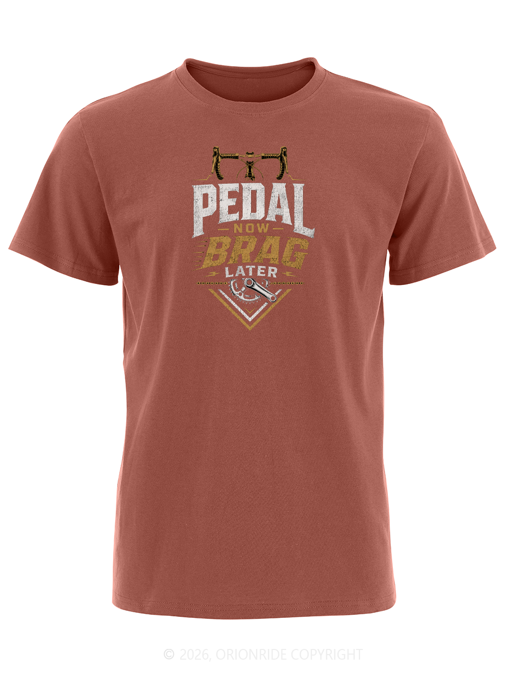 Orionride Pedal Then Pride Short Sleeves Bike T-Shirt