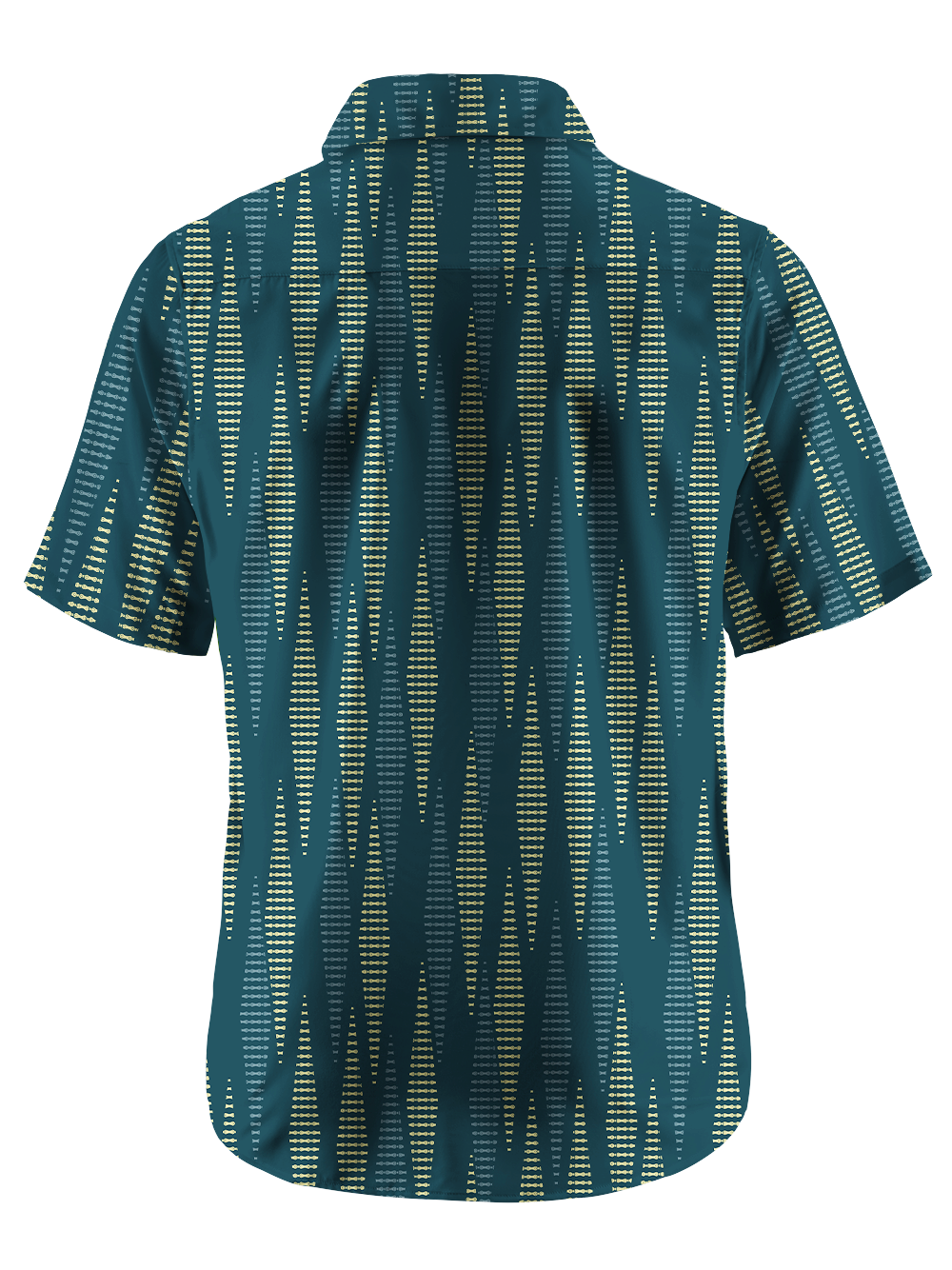 Orionride Sawtooth Weave Line Zipper Pockets Ultra Lightweight Short Sleeves Gravel Shirt