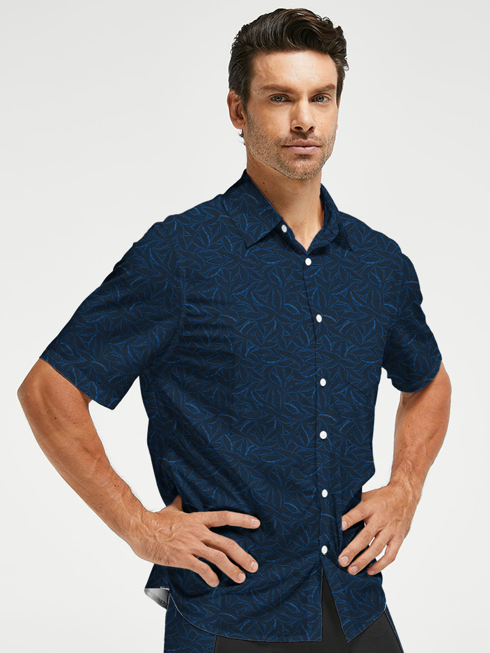 Orionride Chain Lattice Zipper Pockets Ultra Lightweight Short Sleeves Gravel Shirt