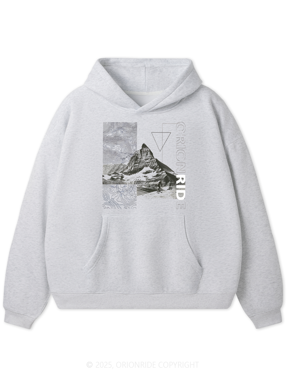 Orionride Mountain Trip Women's Fleece Hoodie