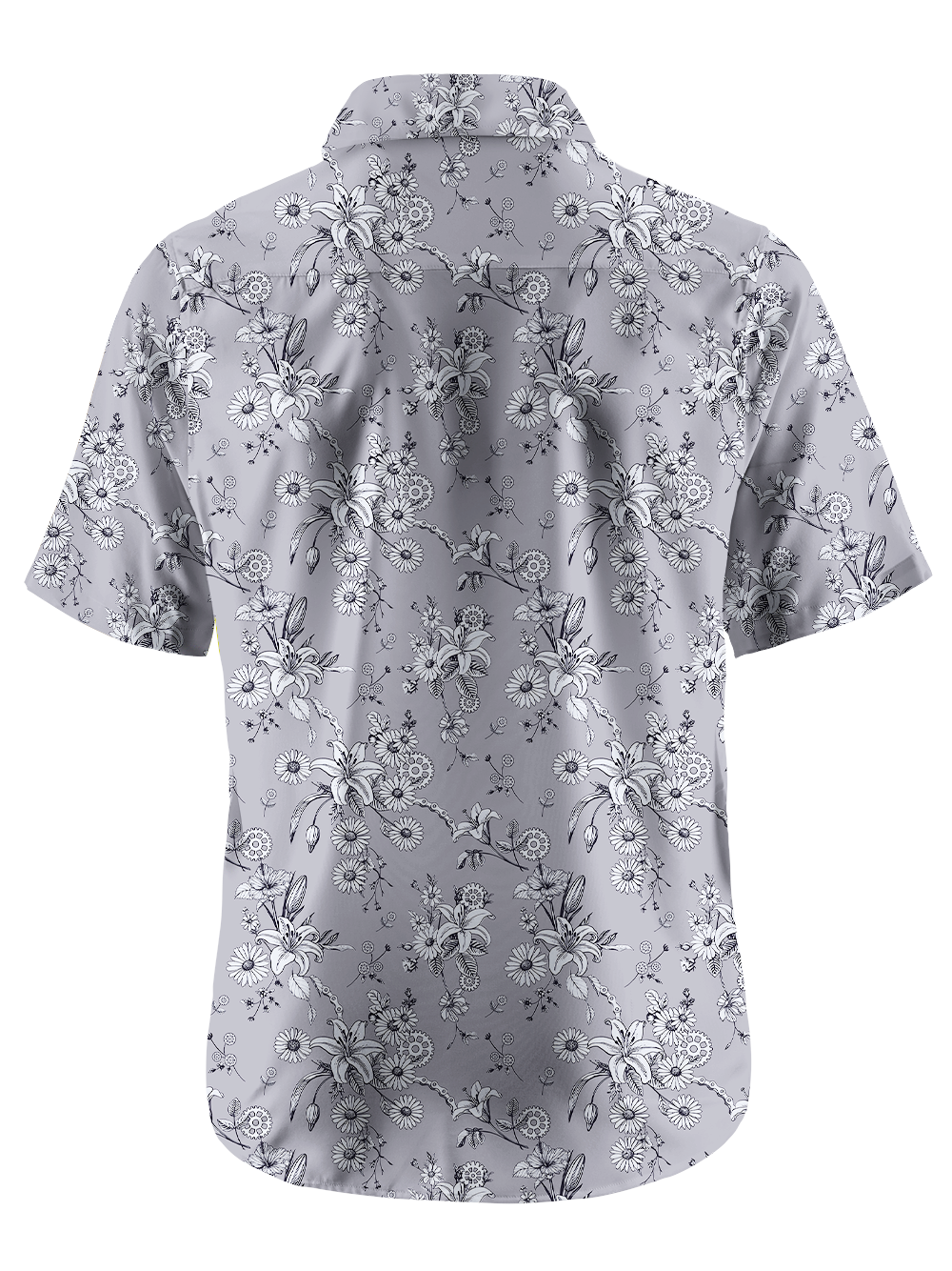 Orionride Blooming Lilies Short Sleeves Hawaiian shirt