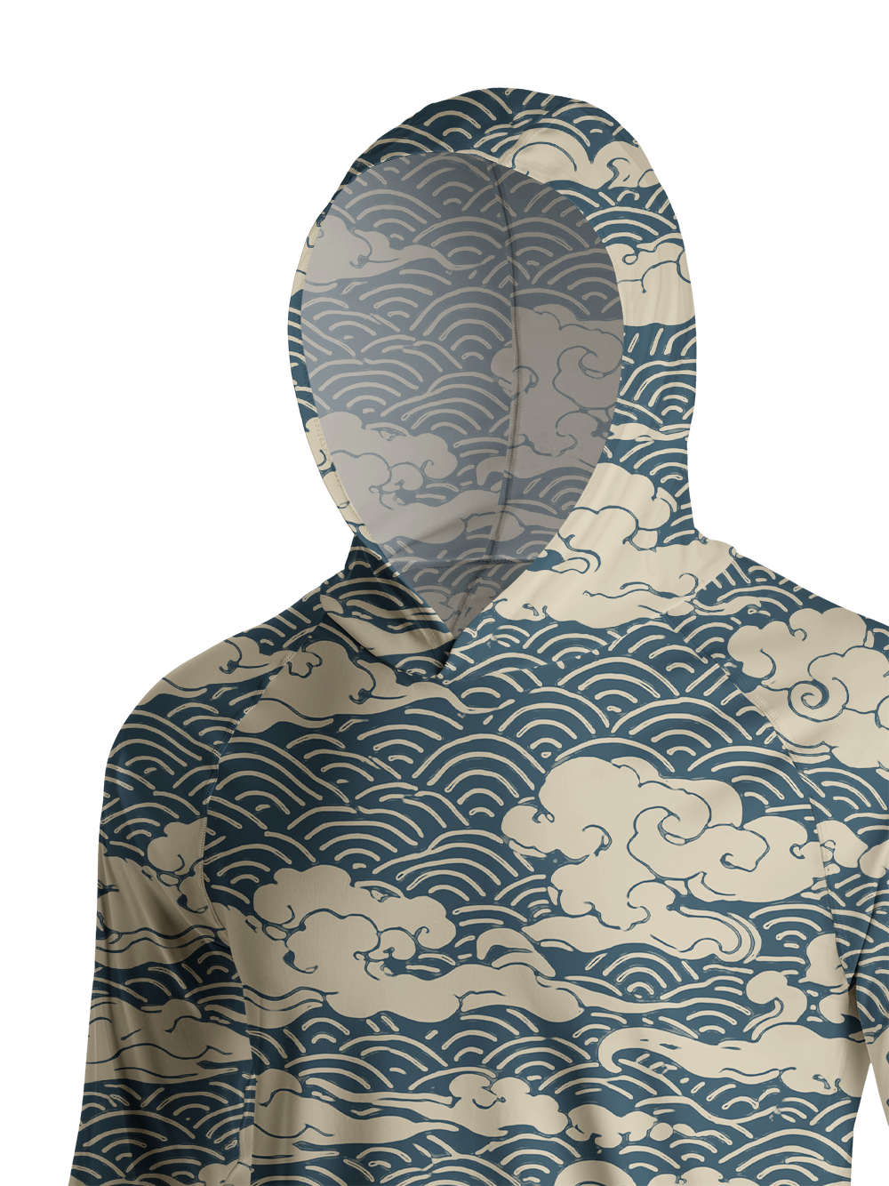 Orionride Above The Clouds Long Sleeve Cycling Hoodie Shirt