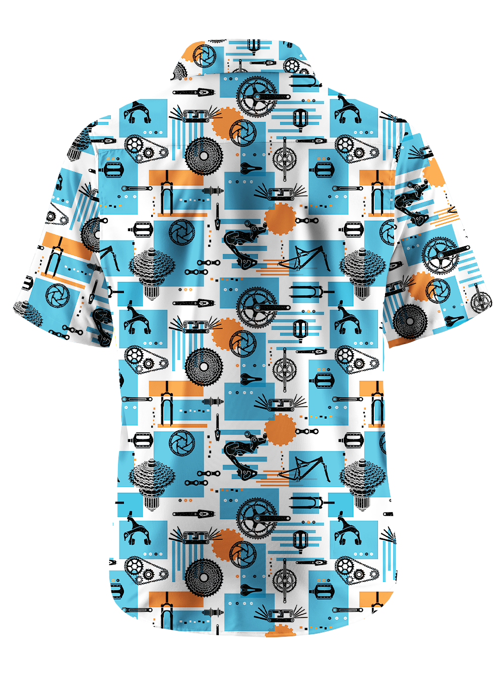 Orionride Key Components Zipper Pockets Ultra Lightweight Short Sleeves Gravel Shirt