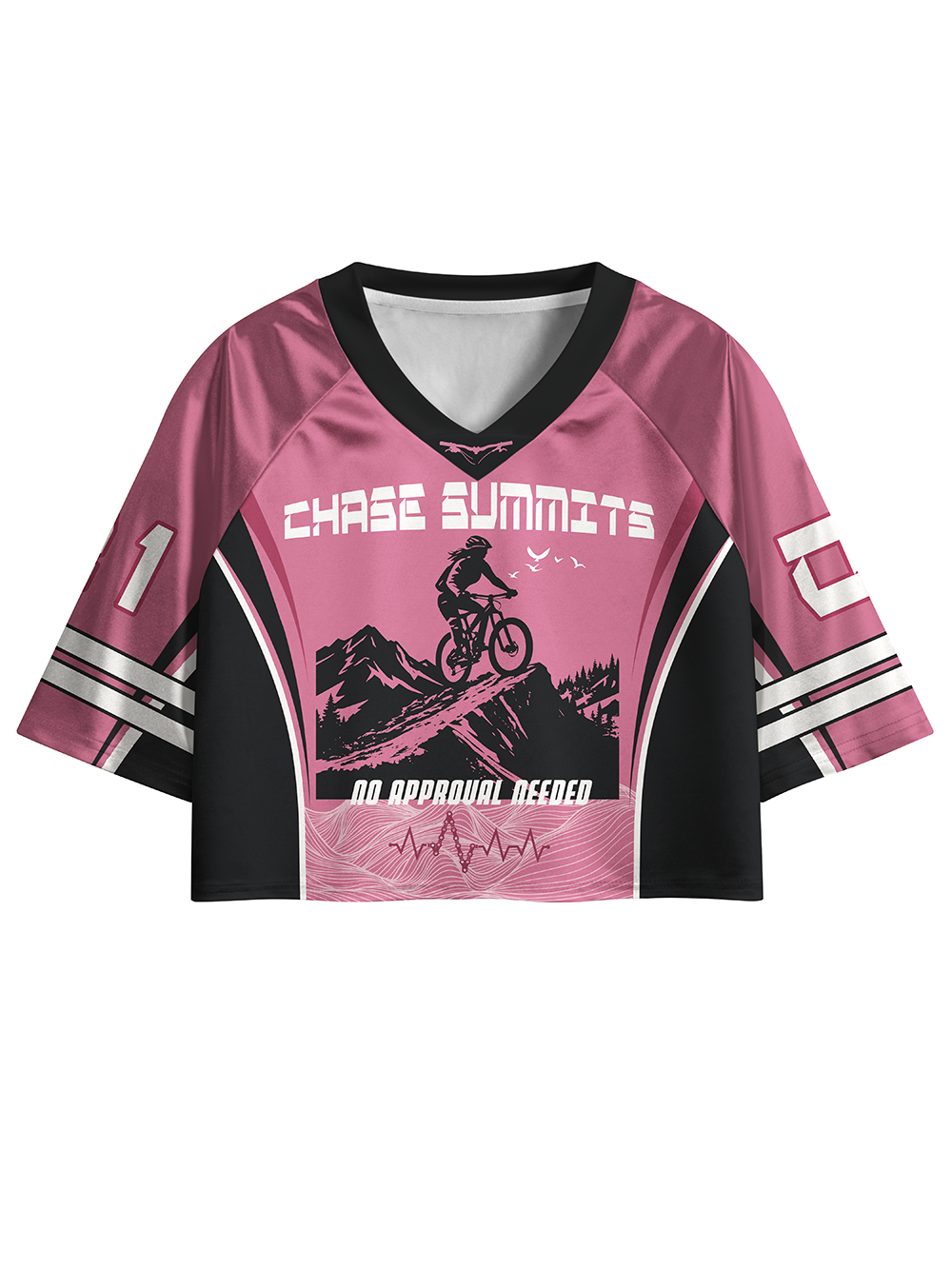 Orionride Chase Summits Women's Sports Crop Jersey