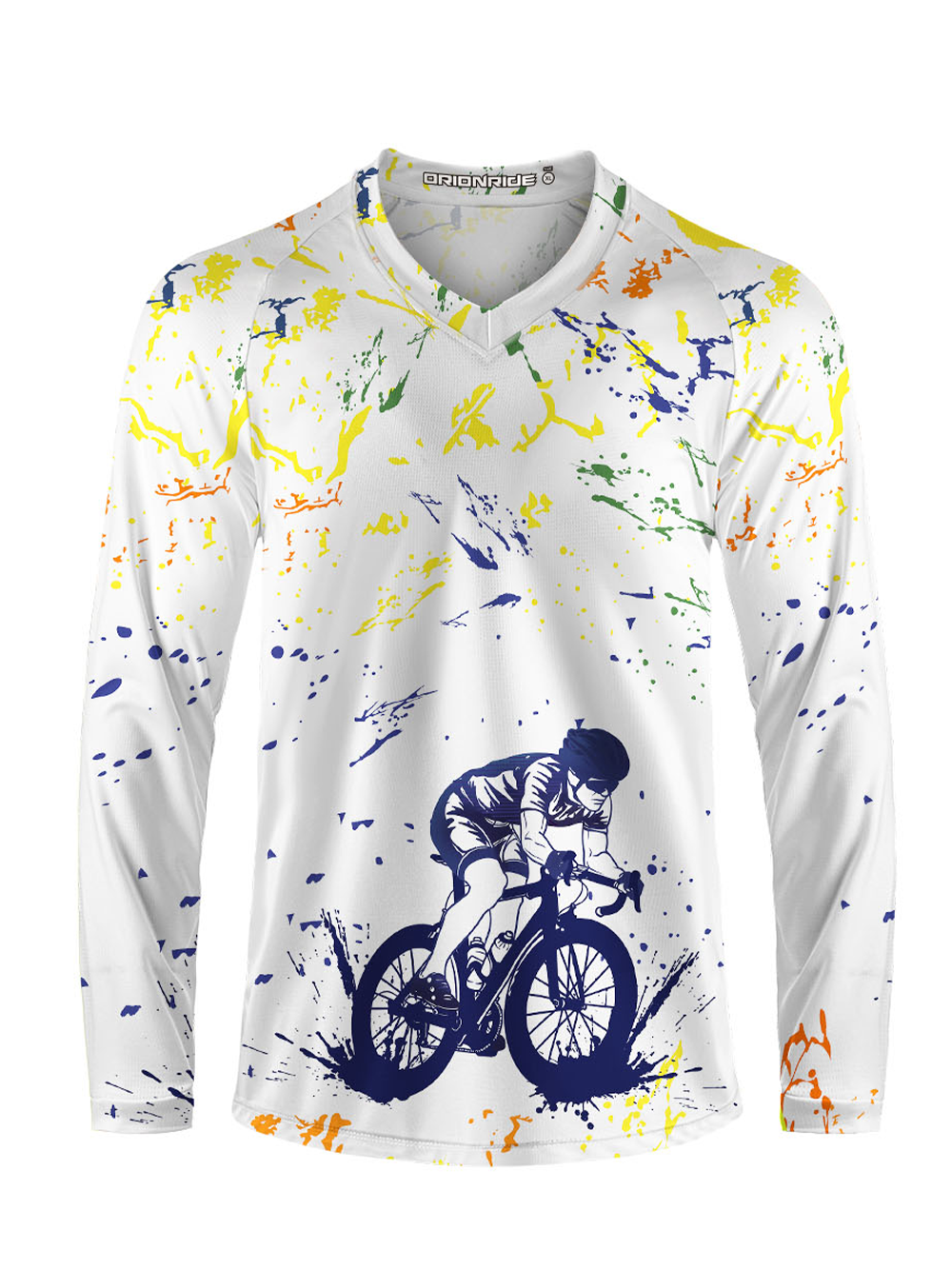 Orionride Ink Art Long Sleeve Downhill Jersey