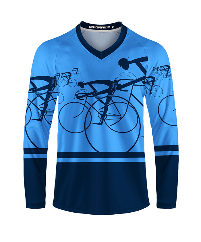 Orionride Line Rider Long Sleeve Downhill Jersey