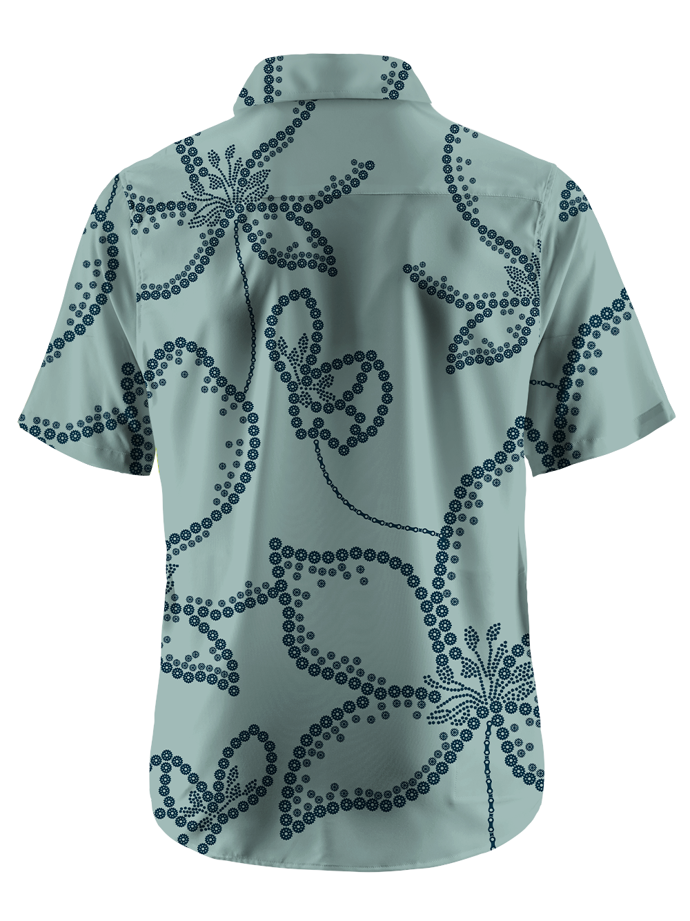 Orionride Gear Vines Zipper Pockets Ultra Lightweight Short Sleeves Gravel Shirt