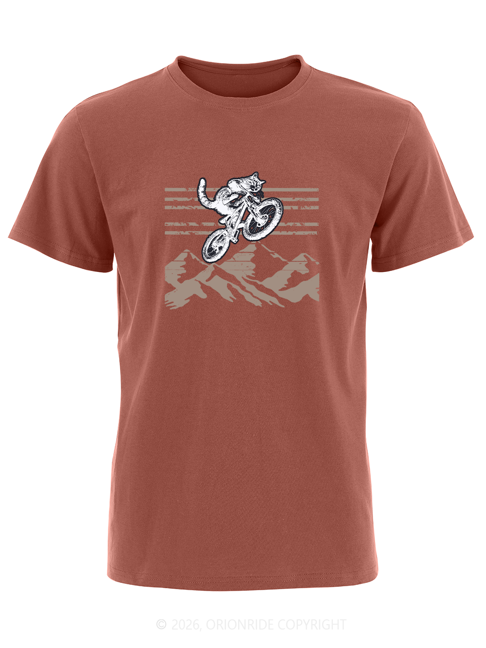 Orionride Mountain Kitten Short Sleeves Bike T-Shirt