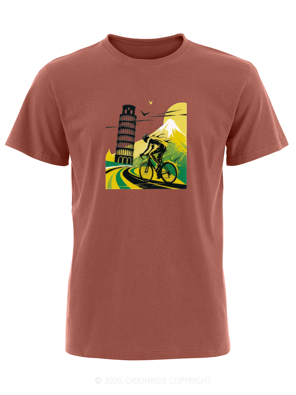 Orionride Explore Italy Short Sleeves Bike T-Shirt