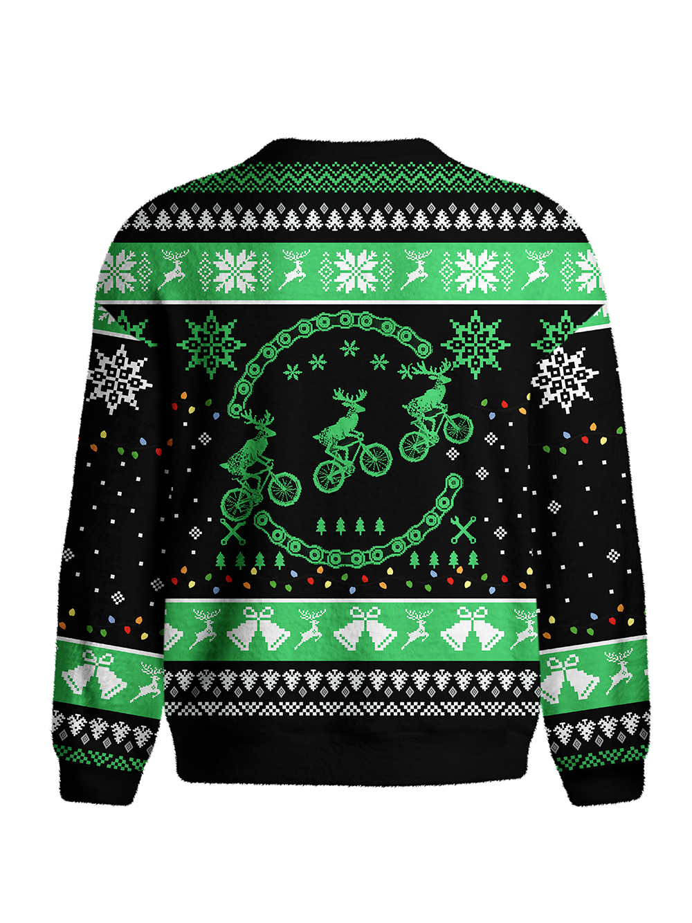 Orionride Reindeer Riding Men's Sweaters