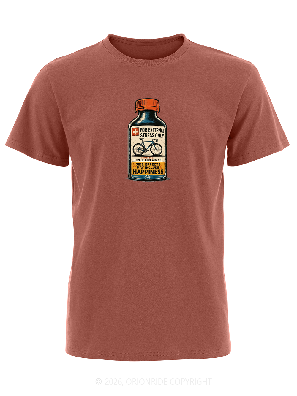Orionride For External Stress Only Short Sleeves Bike T-Shirt