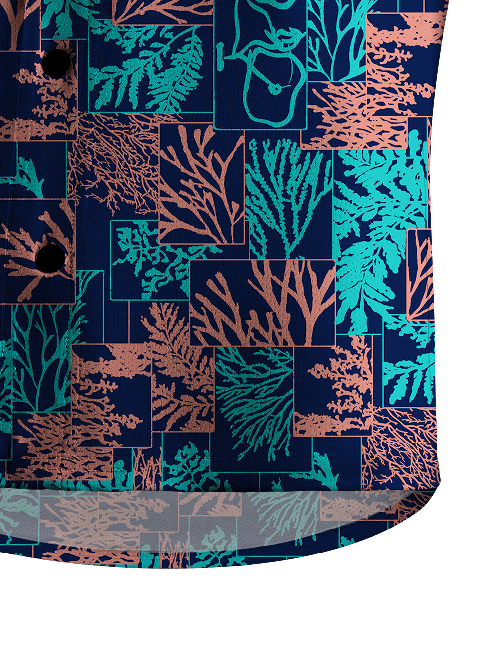 Orionride Coral Reef Cycling Men's Stretchy Breathable Long Sleeve Gravel Shirt