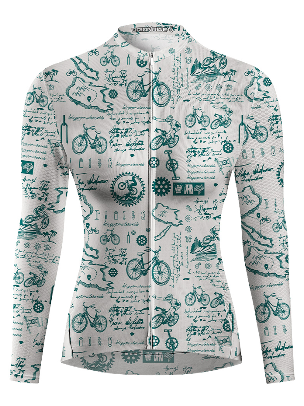 Orionride Cycling Diary Women's Long Sleeve Cycling Jersey