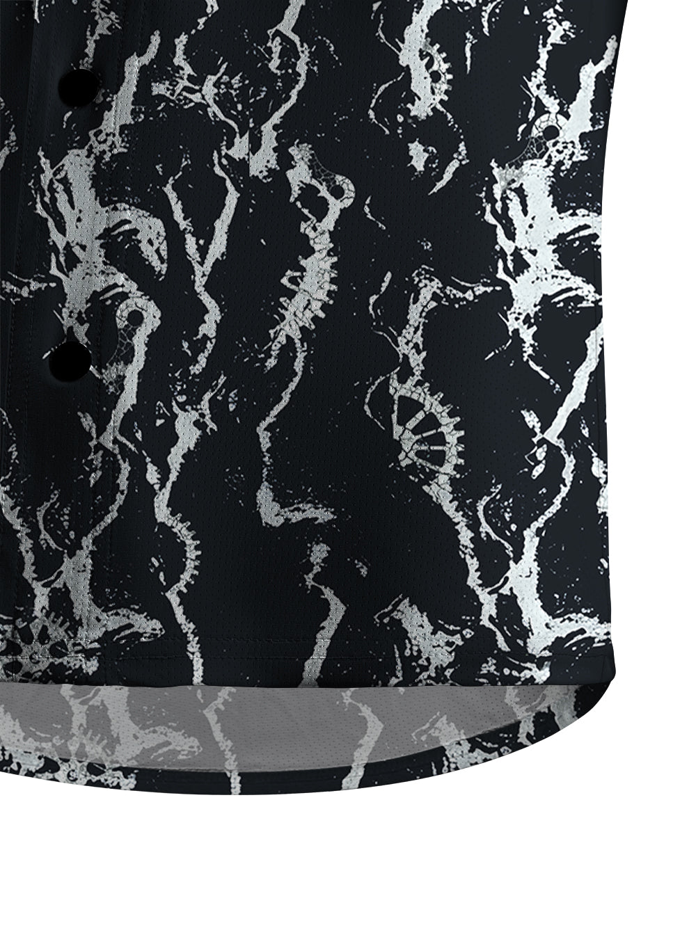 Orionride Marble Stripes Men's Stretchy Breathable Long Sleeve Gravel Shirt