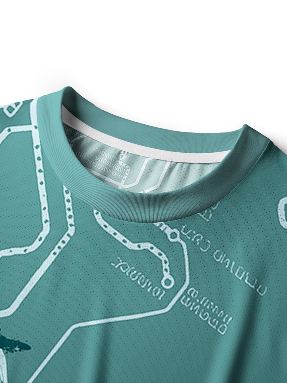 Orionride Green Trail Men's Breathable Short Sleeve Technical Tee