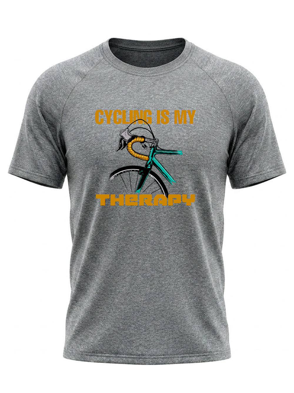 Orionride Cycling Is My Therapy Short Sleeves Quick-Dry Training T-Shirt