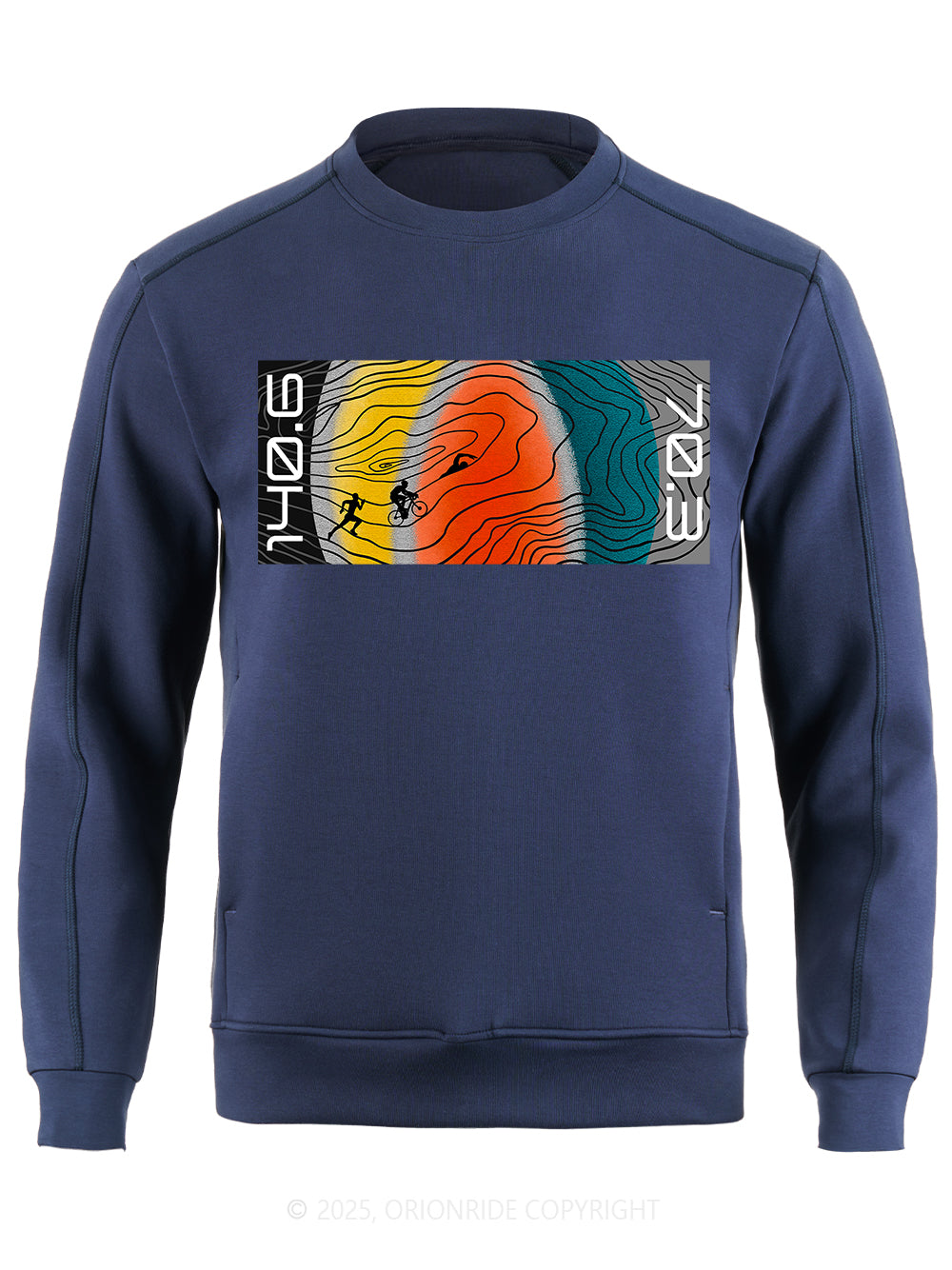 Orionride Color Triathlon Long Sleeves Bike Sweatshirts