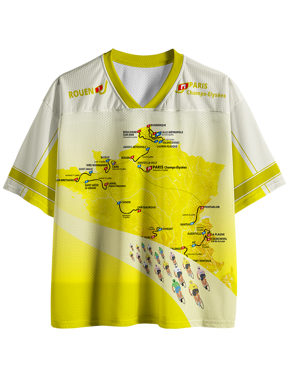 Orionride Race Route Mesh Jersey