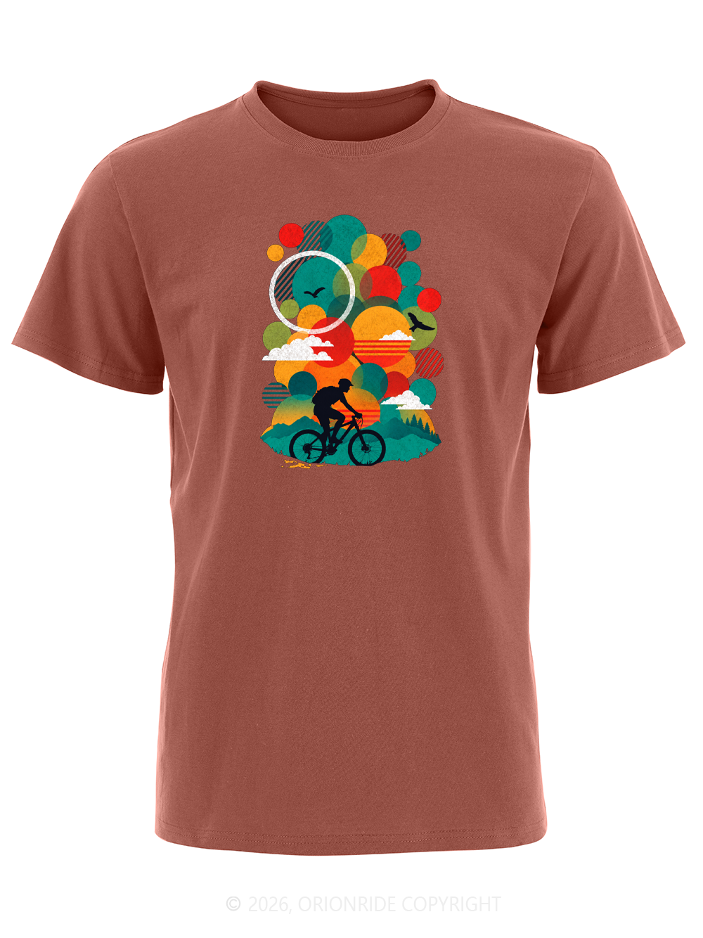 Orionride Ride Toward Light Short Sleeves Bike T-Shirt
