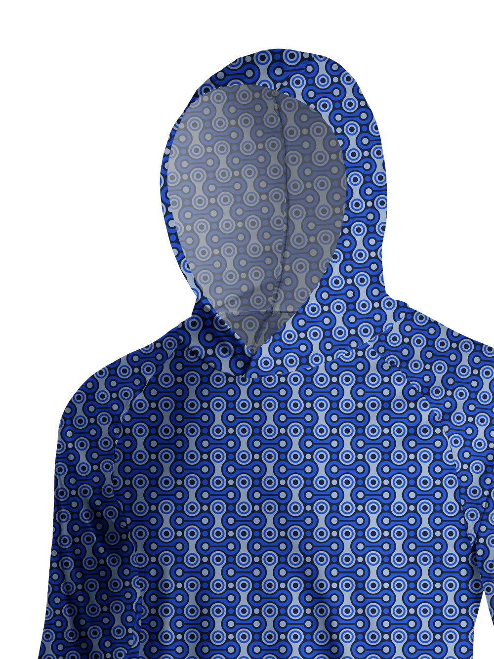Orionride Regular Chain Long Sleeve Cycling Hoodie Shirt