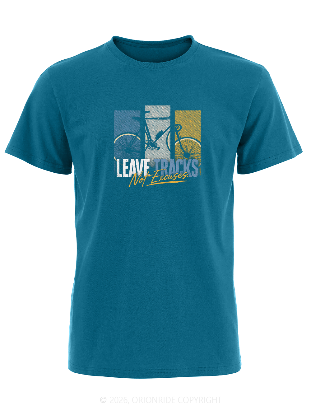 Orionride Leave Tracks Short Sleeves Bike T-Shirt