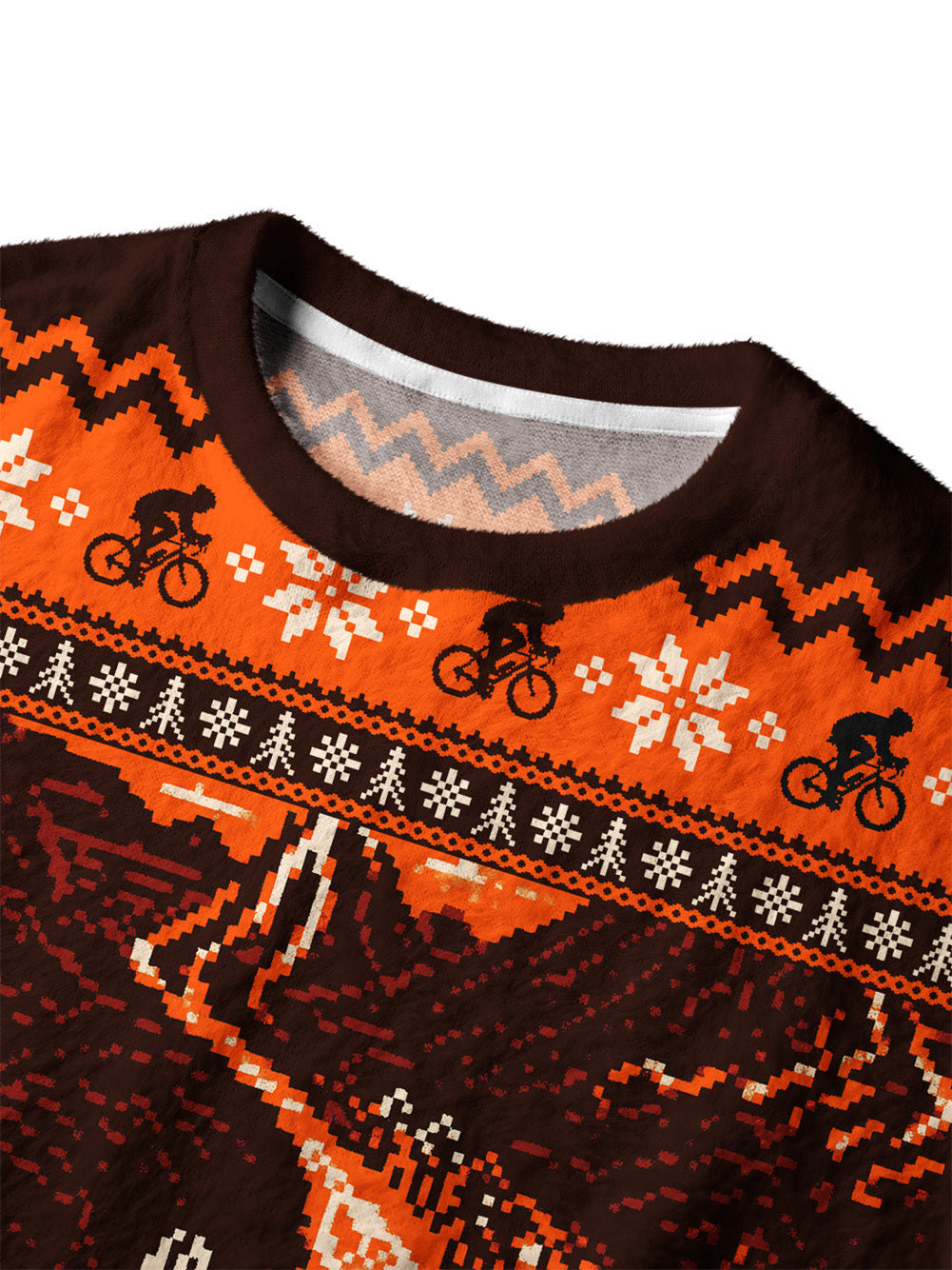 Orionride Volcanic Eruption Men's Sweaters