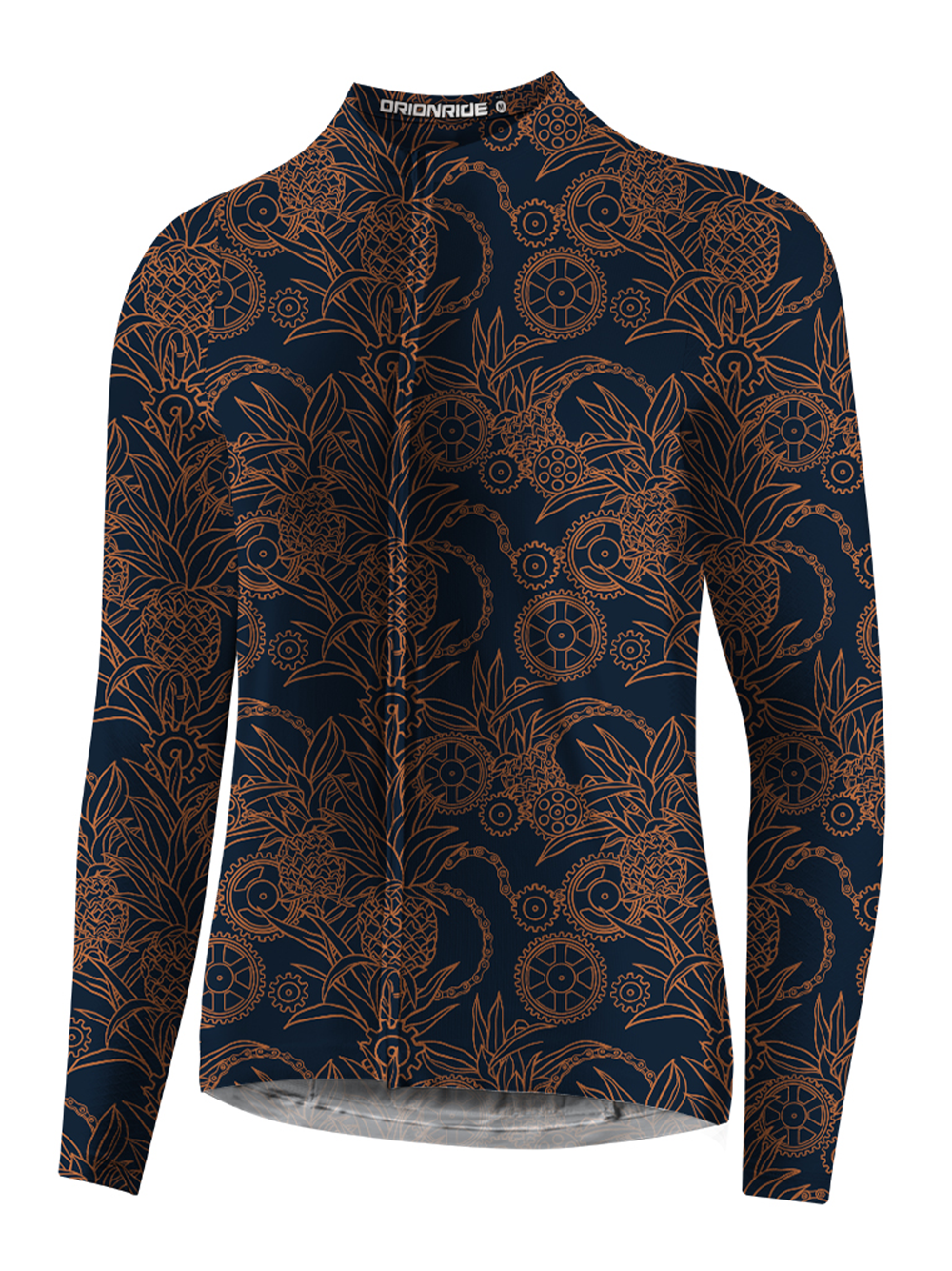 Orionride Pineapple Isle Long Sleeve Cycling Jersey